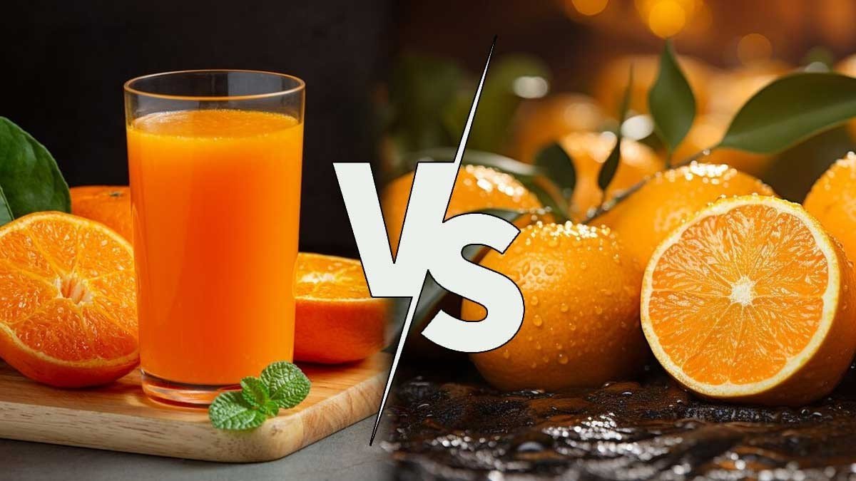Eat Whole Fruits Instead of Juices