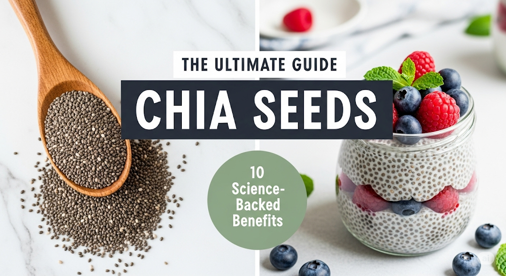 The Ultimate Guide to Chia Seeds: 10 Proven Benefits & How to Use Them